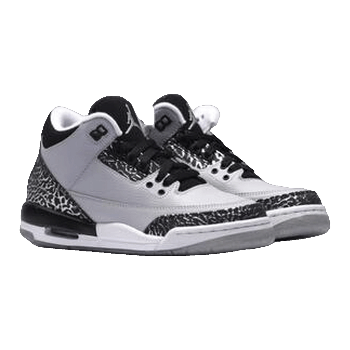 Nike Air Jordan 3 Retro Wolf Grey (GS) Side 398614-004