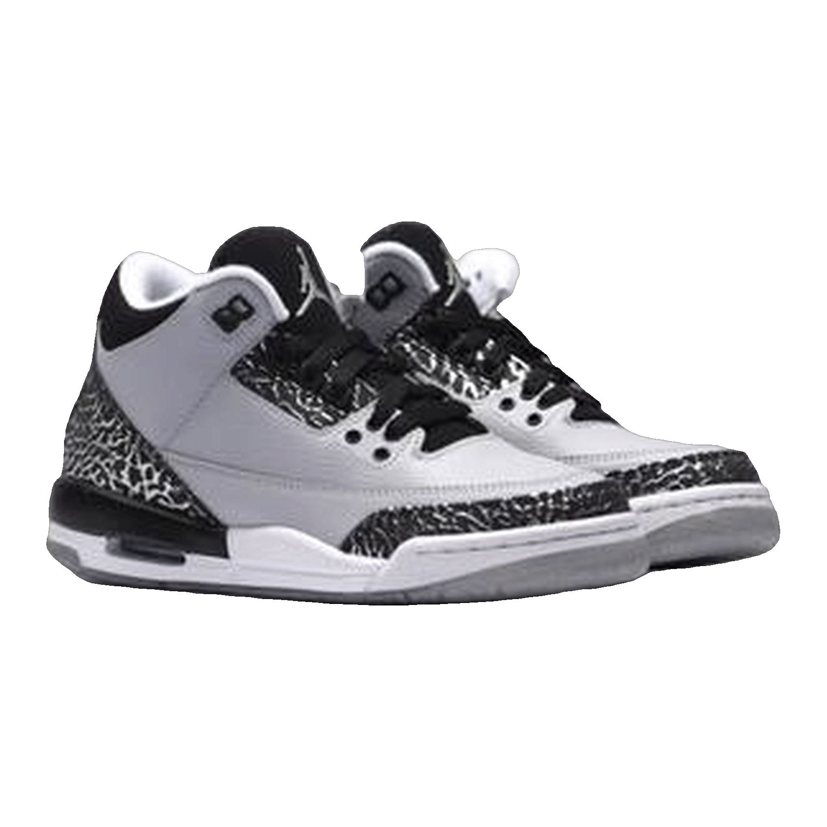 Nike Air Jordan 3 Retro Wolf Grey (GS) Side 398614-004