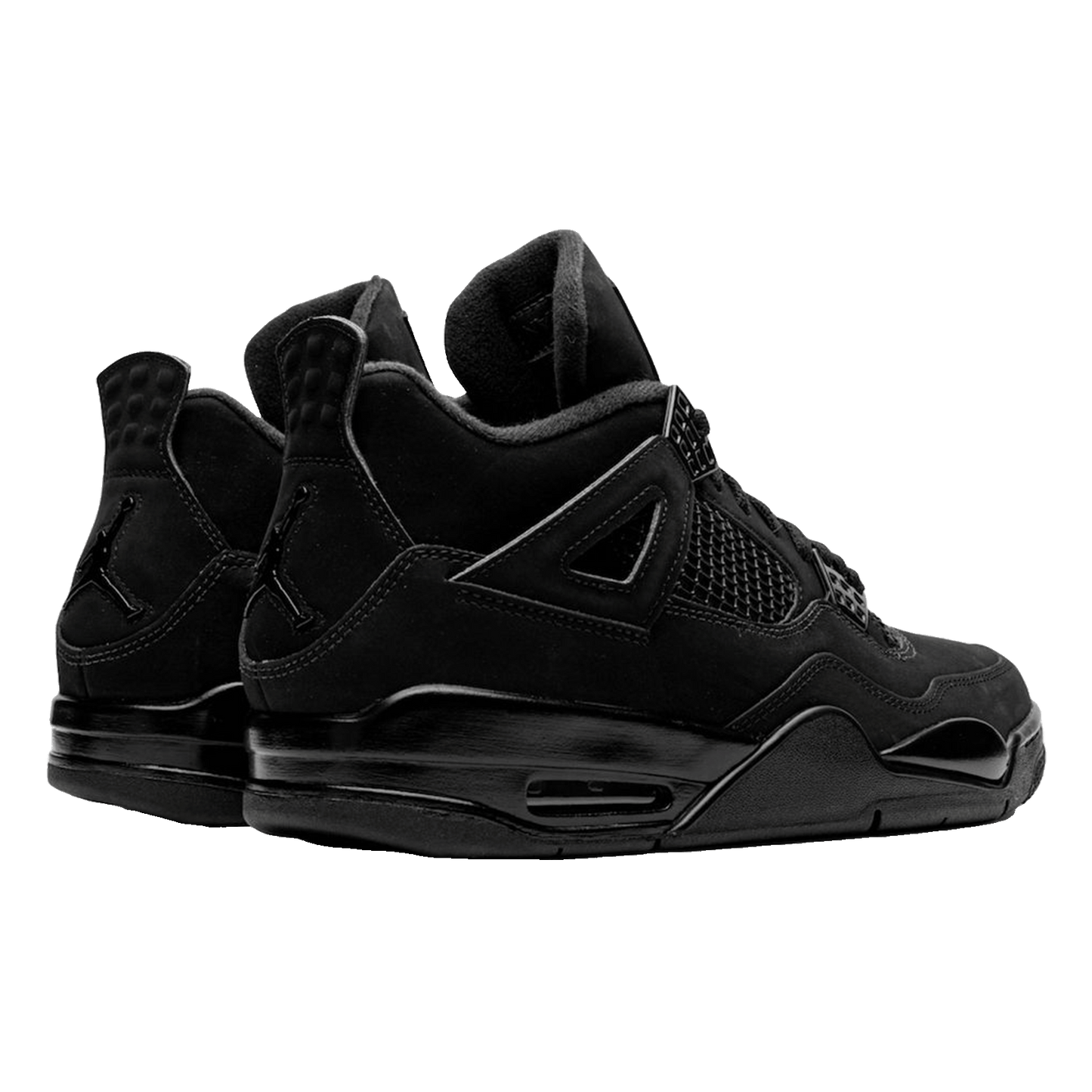 Nike Air Jordan 4 Retro Black Cat (2020) (GS) Back