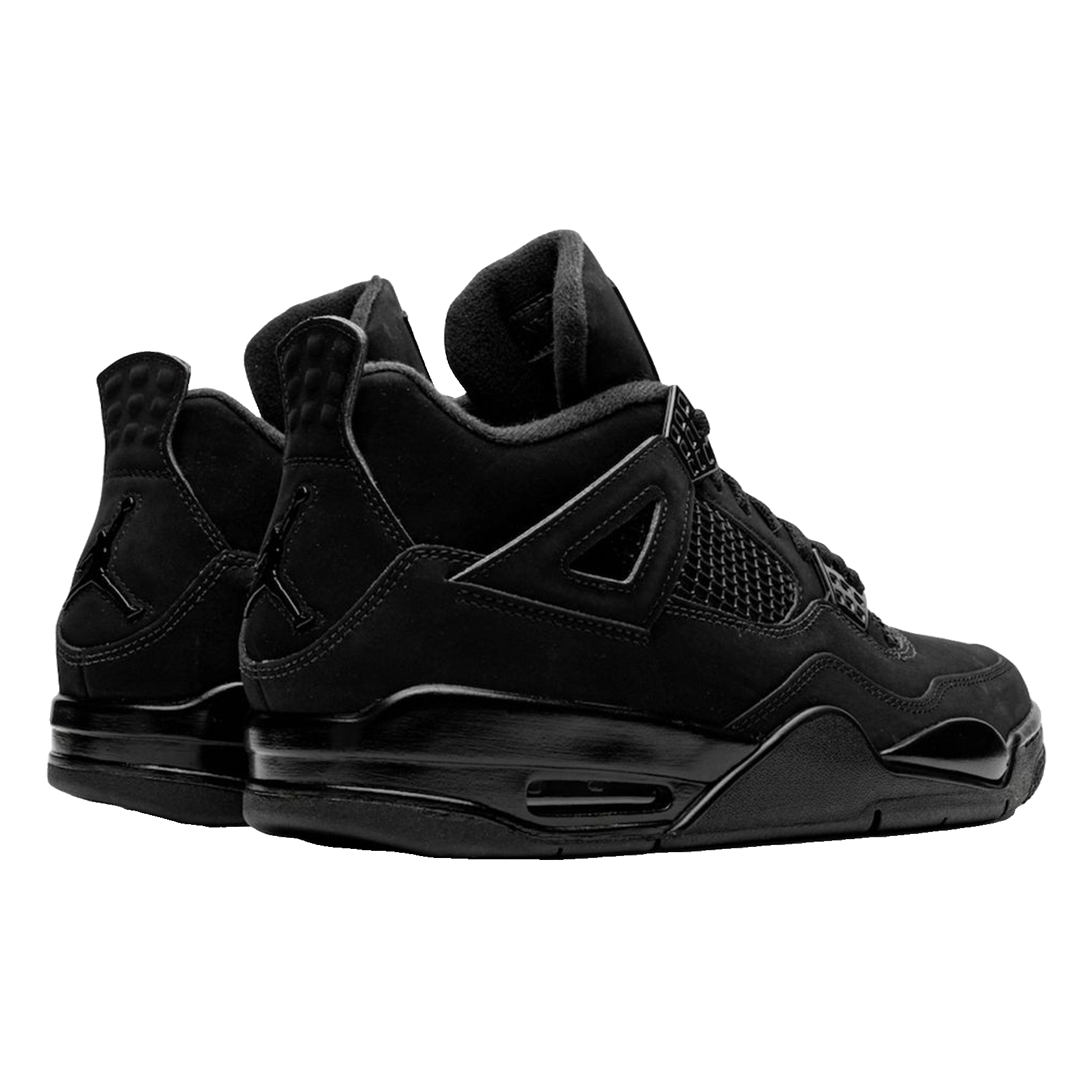 Nike Air Jordan 4 Retro Black Cat (2020) (GS) Back