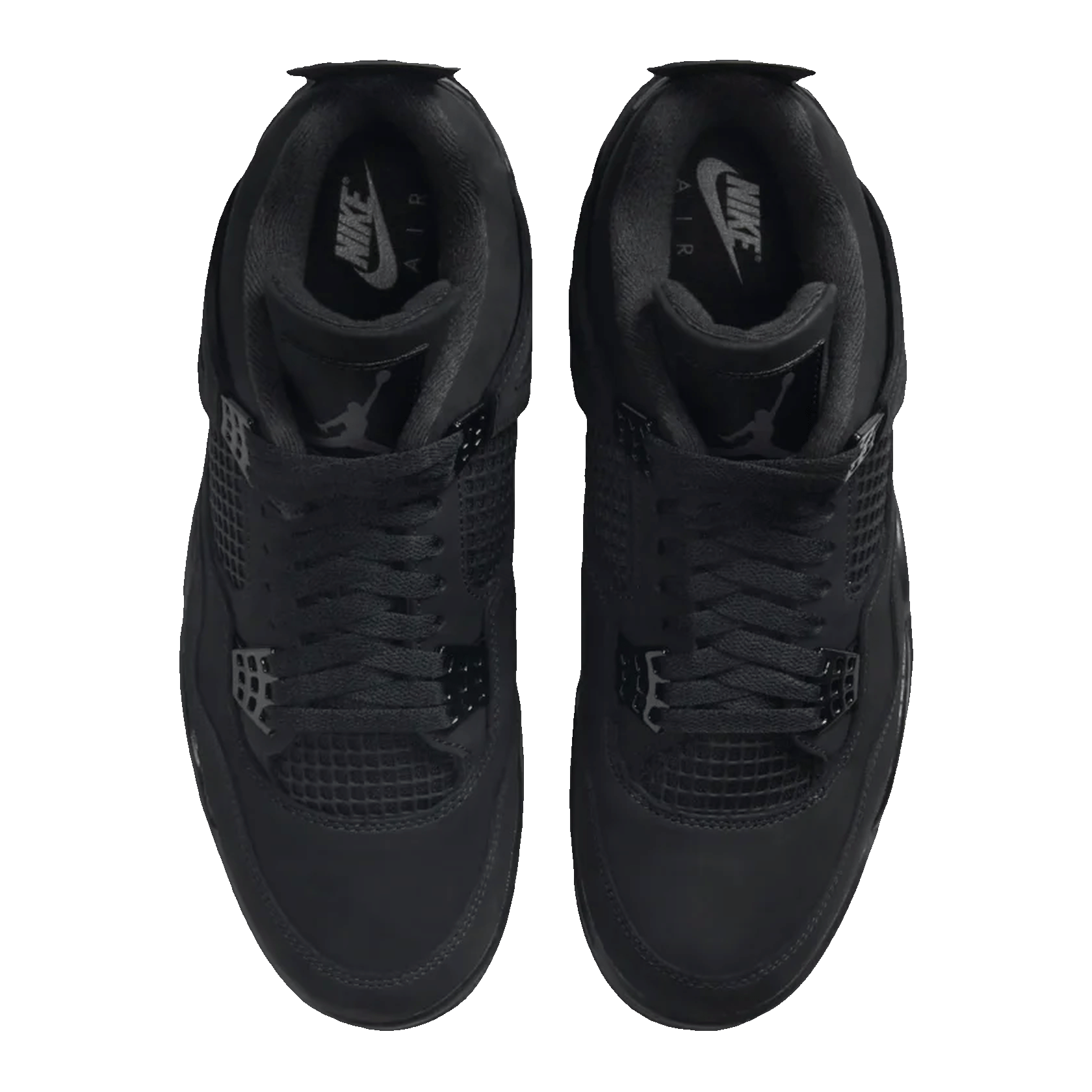Nike Air Jordan 4 Retro Black Cat (2025) (GS) Oben