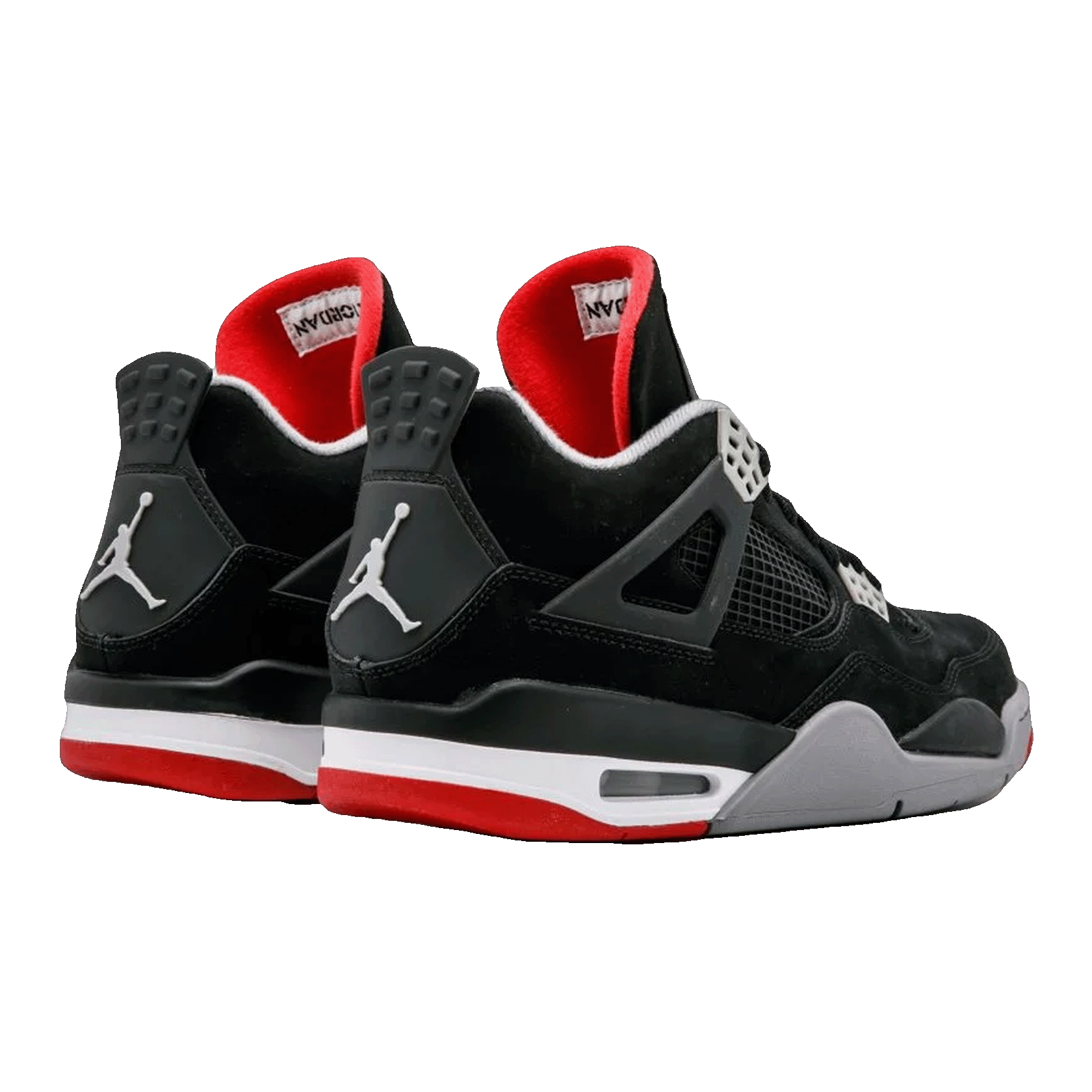 Nike Air Jordan 4 Retro Black Cement (2012) (GS) Back