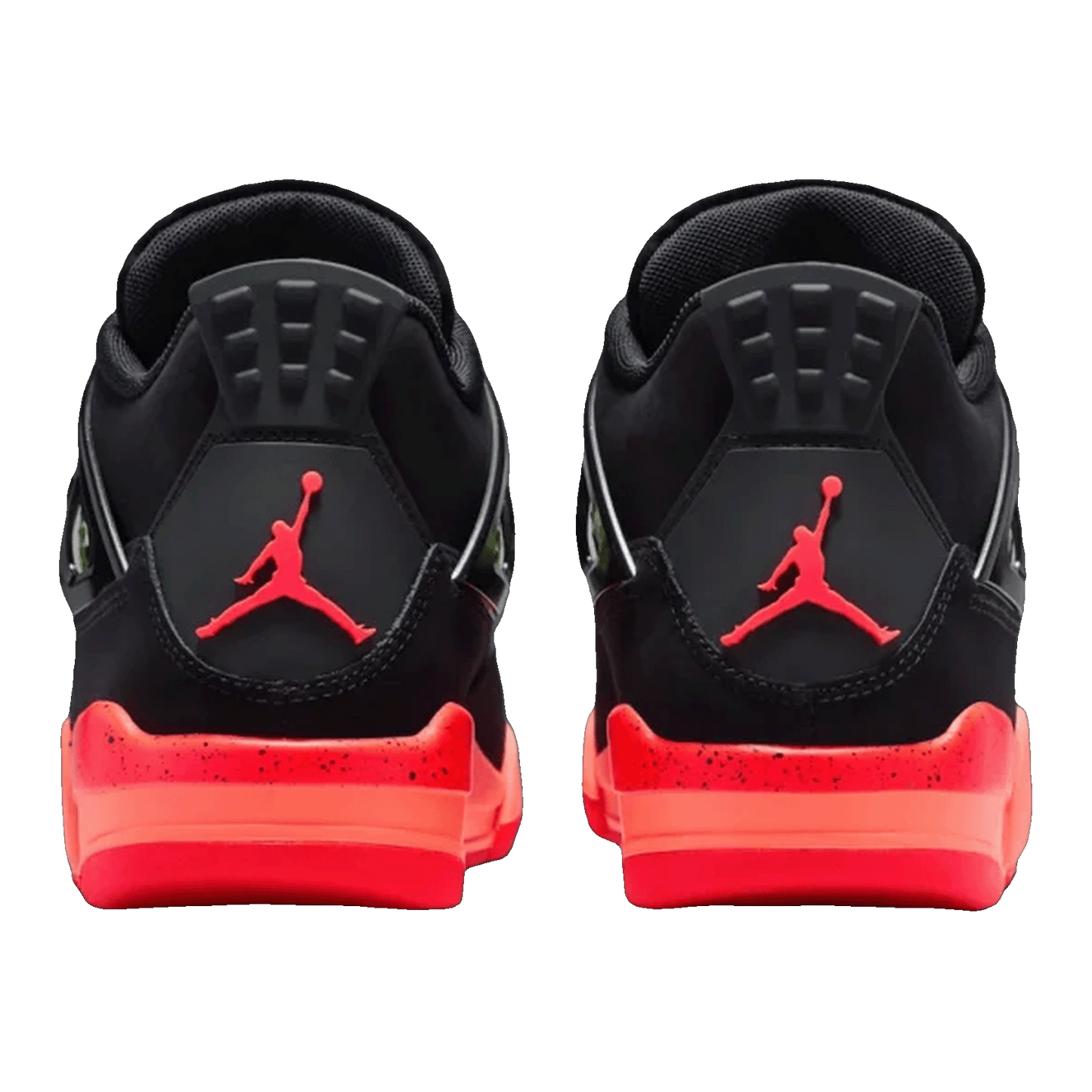 Nike Air Jordan 4 Retro Black Infrared Barely Volt (GS) Back II1271-001