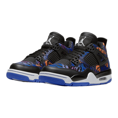 Nike Air Jordan 4 Retro Black Rush Violet (GS) Side