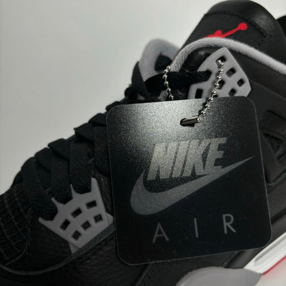Nike Air Jordan 4 Retro Bred Reimagined (GS) Tag