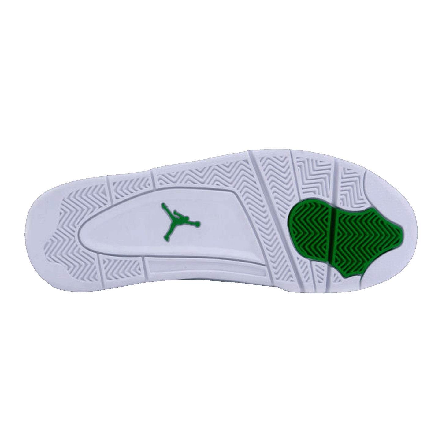 Nike Air Jordan 4 Retro Classic Green Sohle