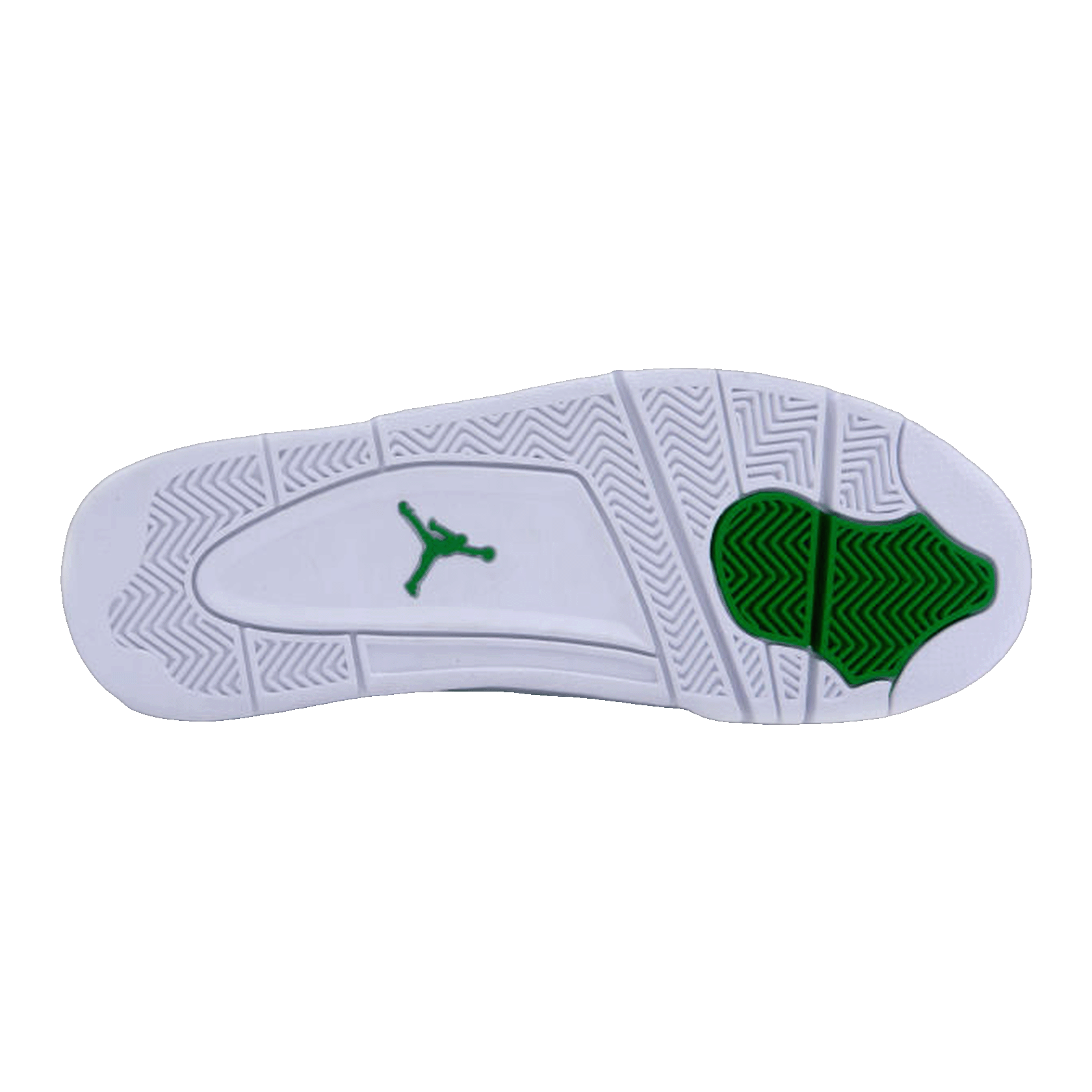 Nike Air Jordan 4 Retro Classic Green Sohle