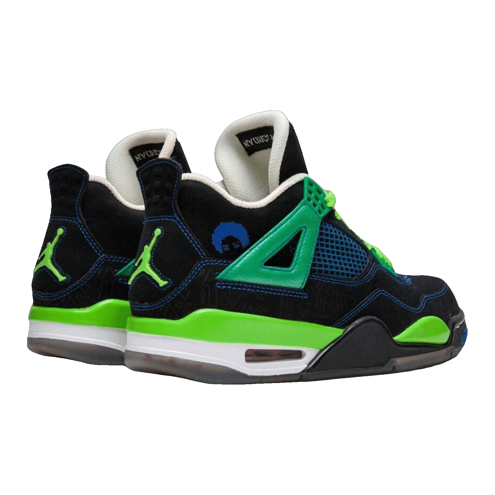 Nike Air Jordan 4 Retro Doernbecher Back