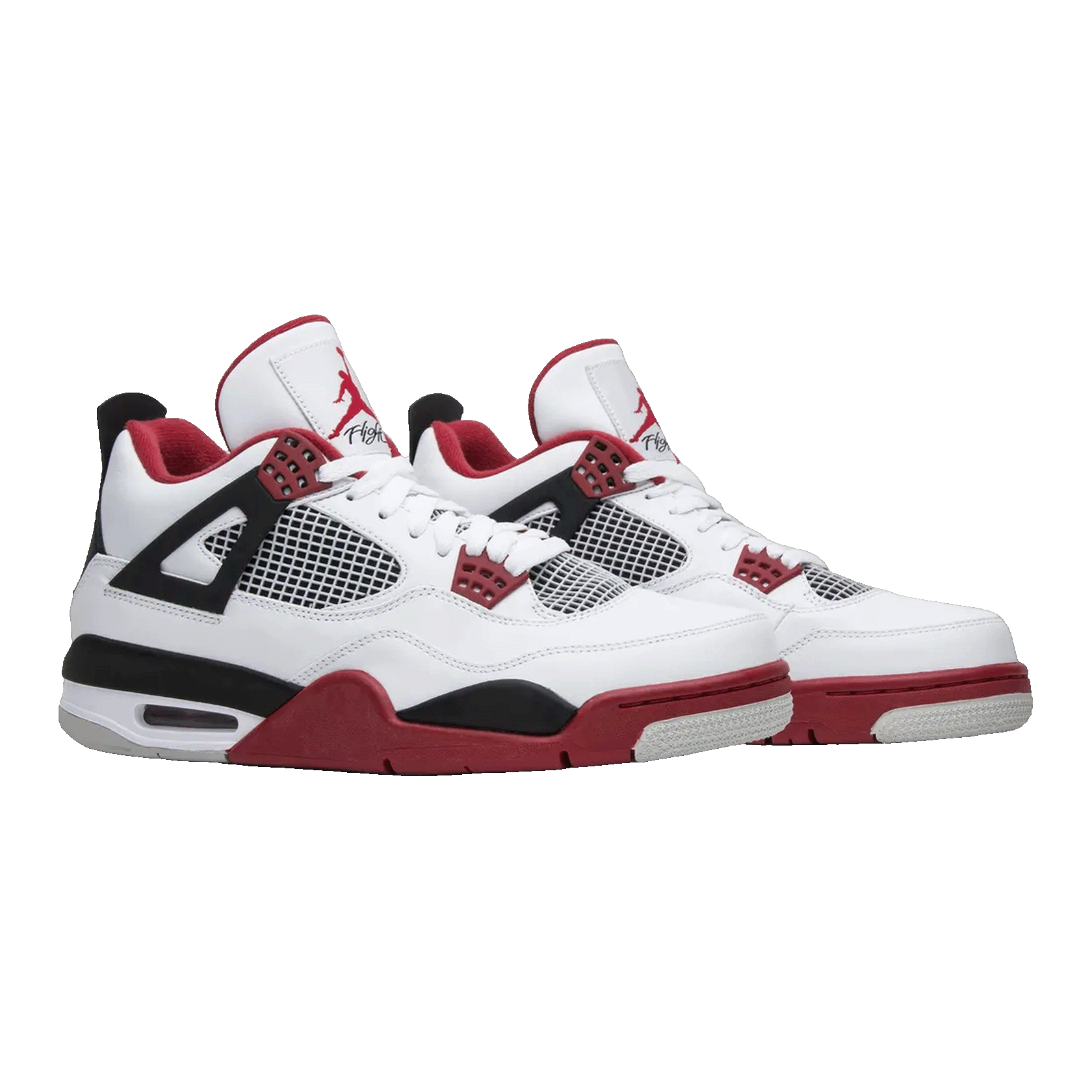 Nike Air Jordan 4 Retro Fire Red (2012) (GS) Side