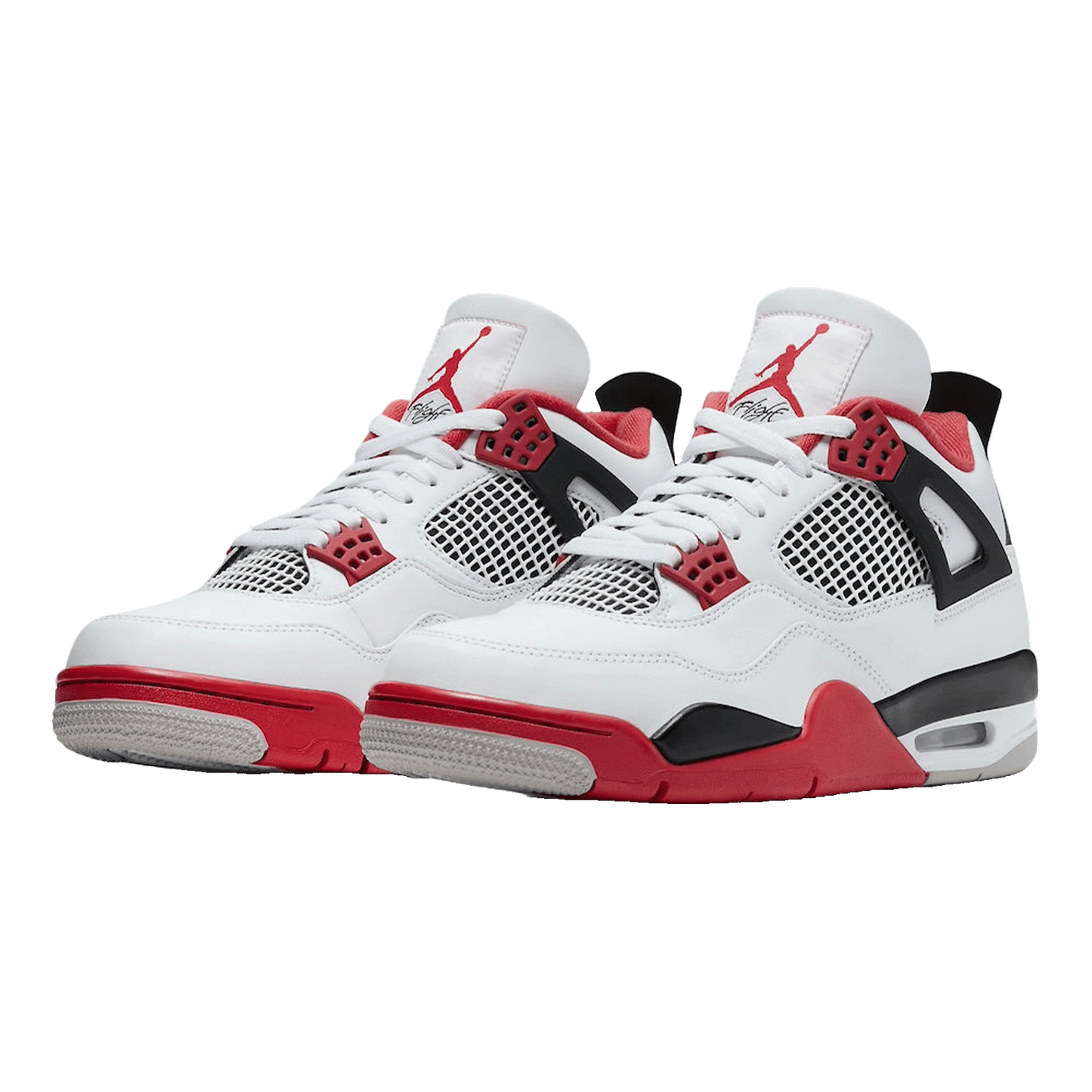 Nike Air Jordan 4 Retro Fire Red (2020) (GS) Side