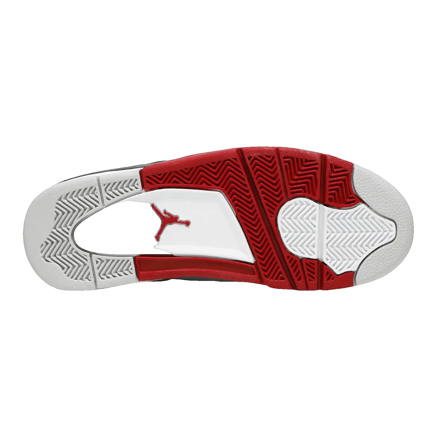 Nike Air Jordan 4 Retro Fire Red Mars Blackmon Sohle