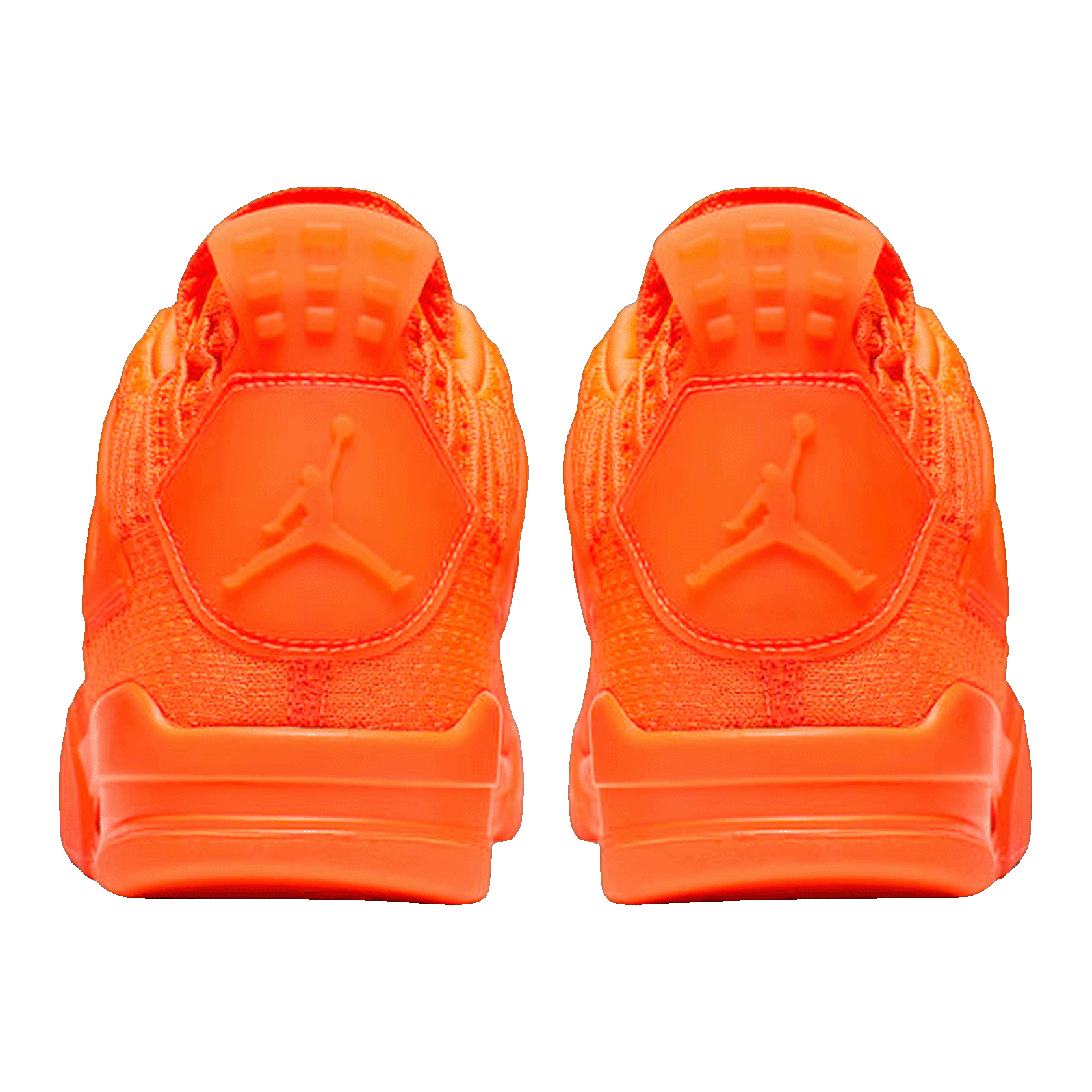 Nike Air Jordan 4 Retro Flyknit Orange Back