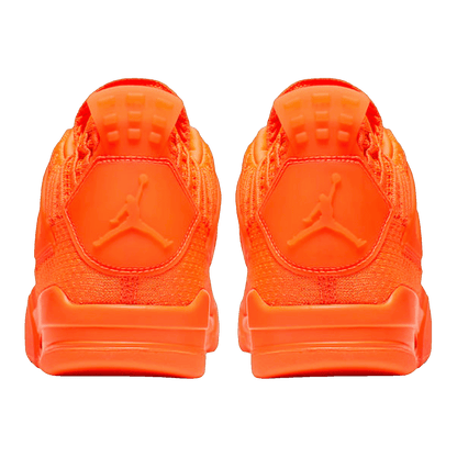Nike Air Jordan 4 Retro Flyknit Orange Back