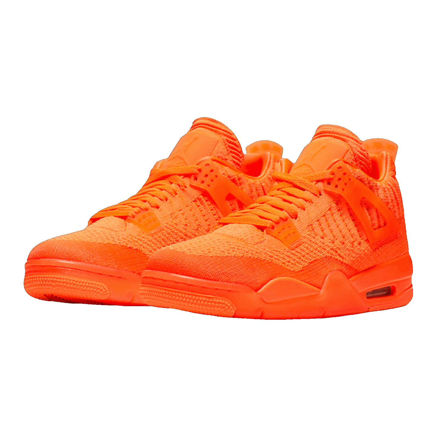 Nike Air Jordan 4 Retro Flyknit Orange Side