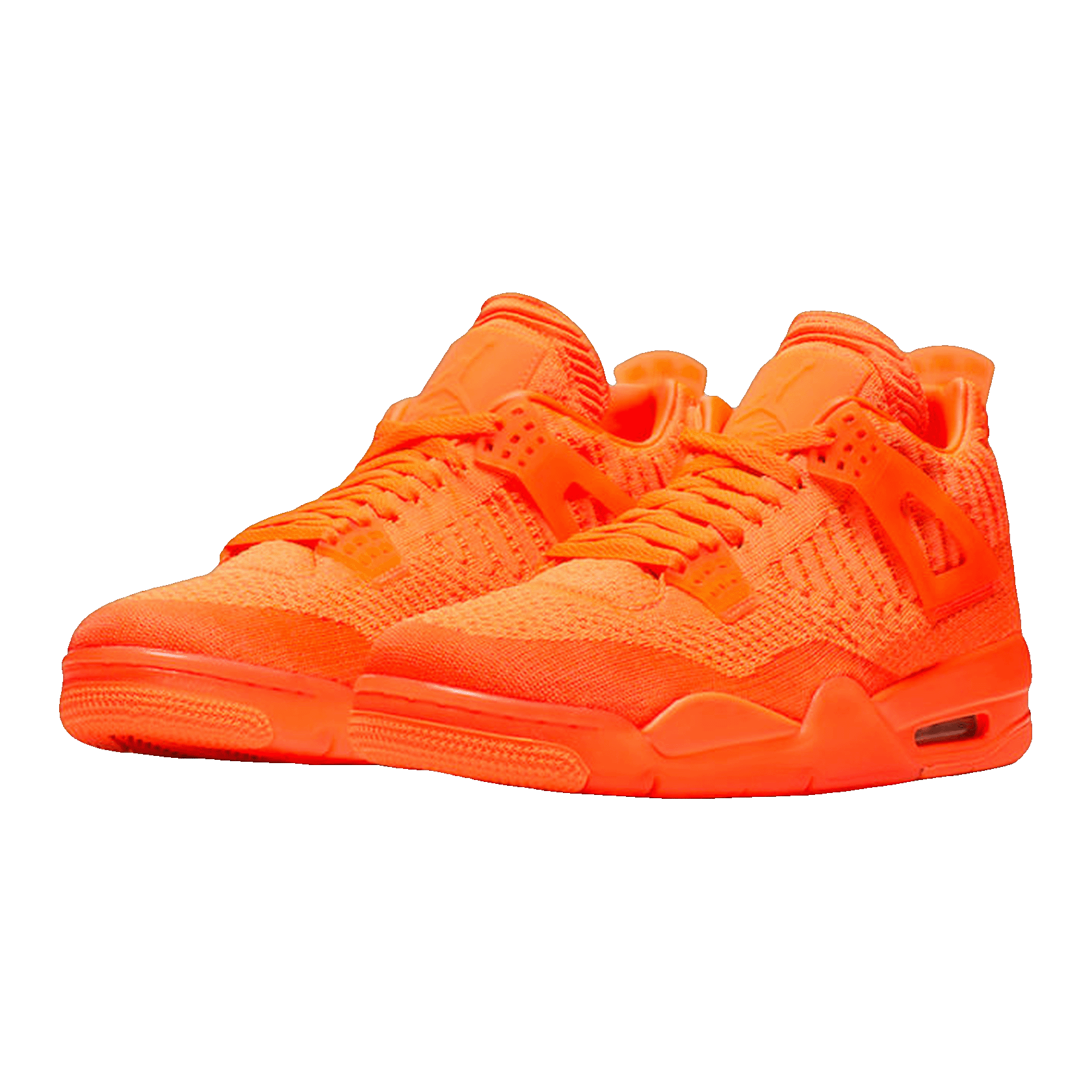 Nike Air Jordan 4 Retro Flyknit Orange Side