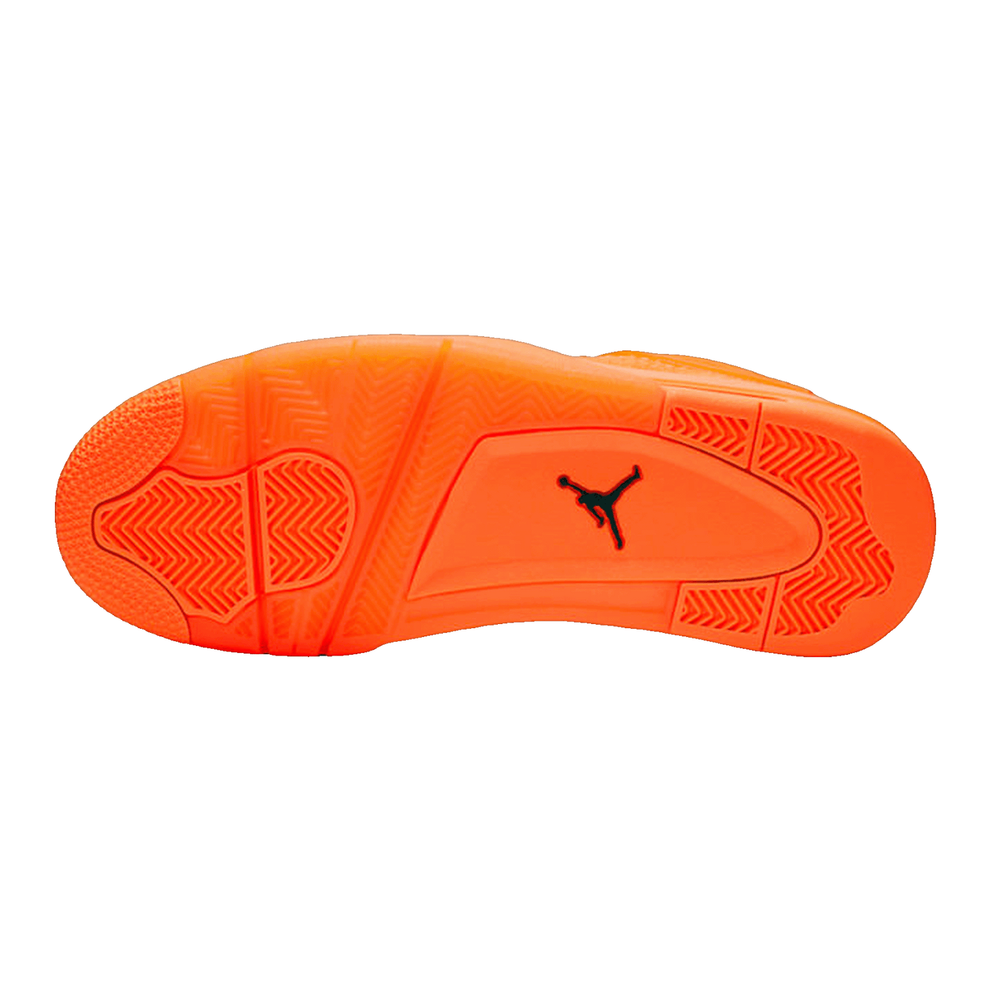 Nike Air Jordan 4 Retro Flyknit Orange Sohle