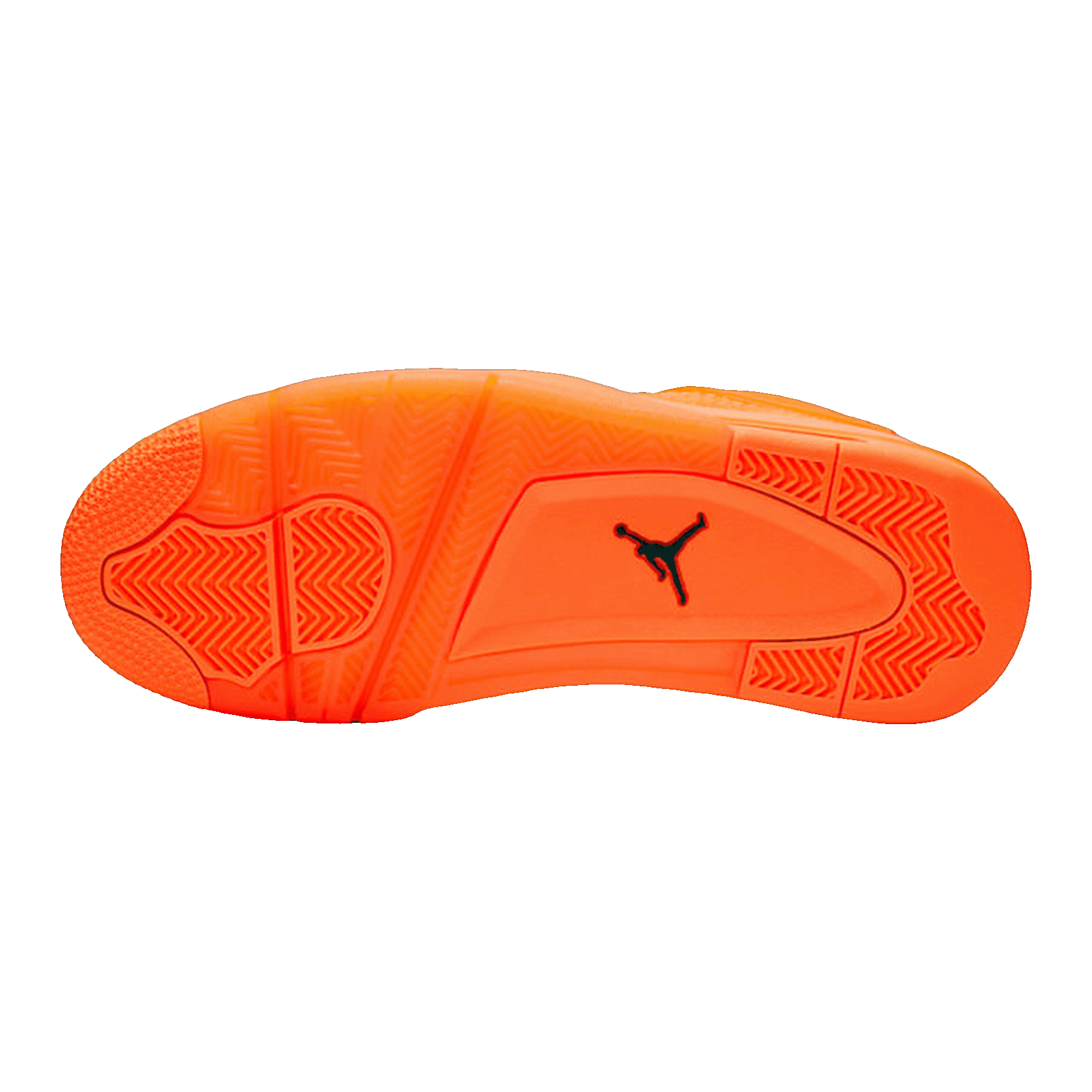 Nike Air Jordan 4 Retro Flyknit Orange Sohle