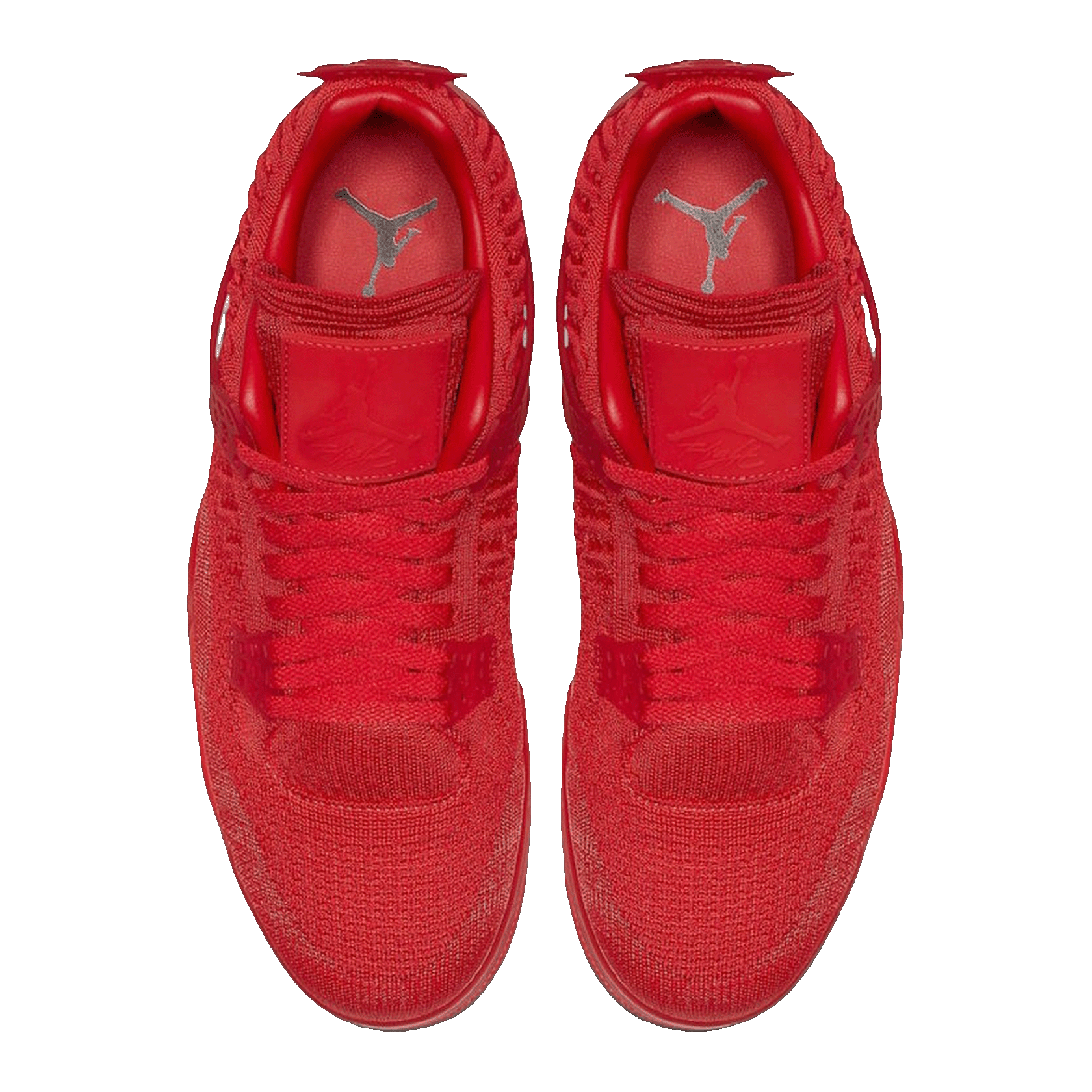 Nike Air Jordan 4 Retro Flyknit Red Oben