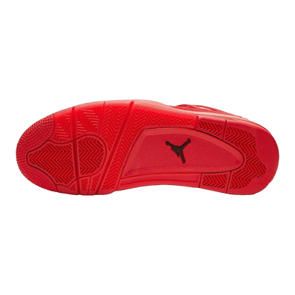 Nike Air Jordan 4 Retro Flyknit Red Sohle