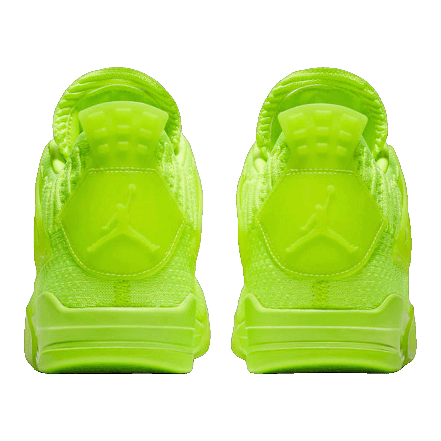 Nike Air Jordan 4 Retro Flyknit Volt Back