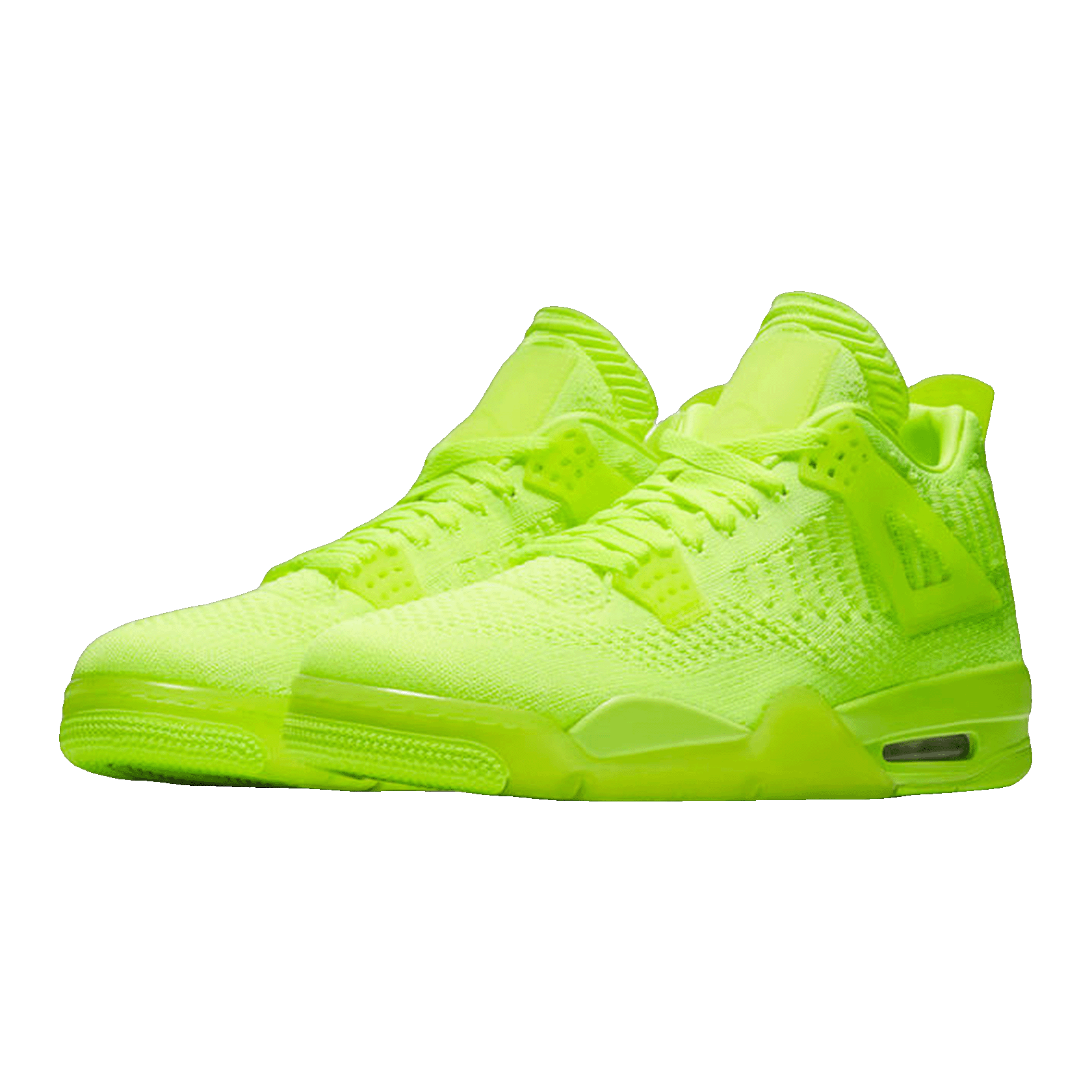 Nike Air Jordan 4 Retro Flyknit Volt Side