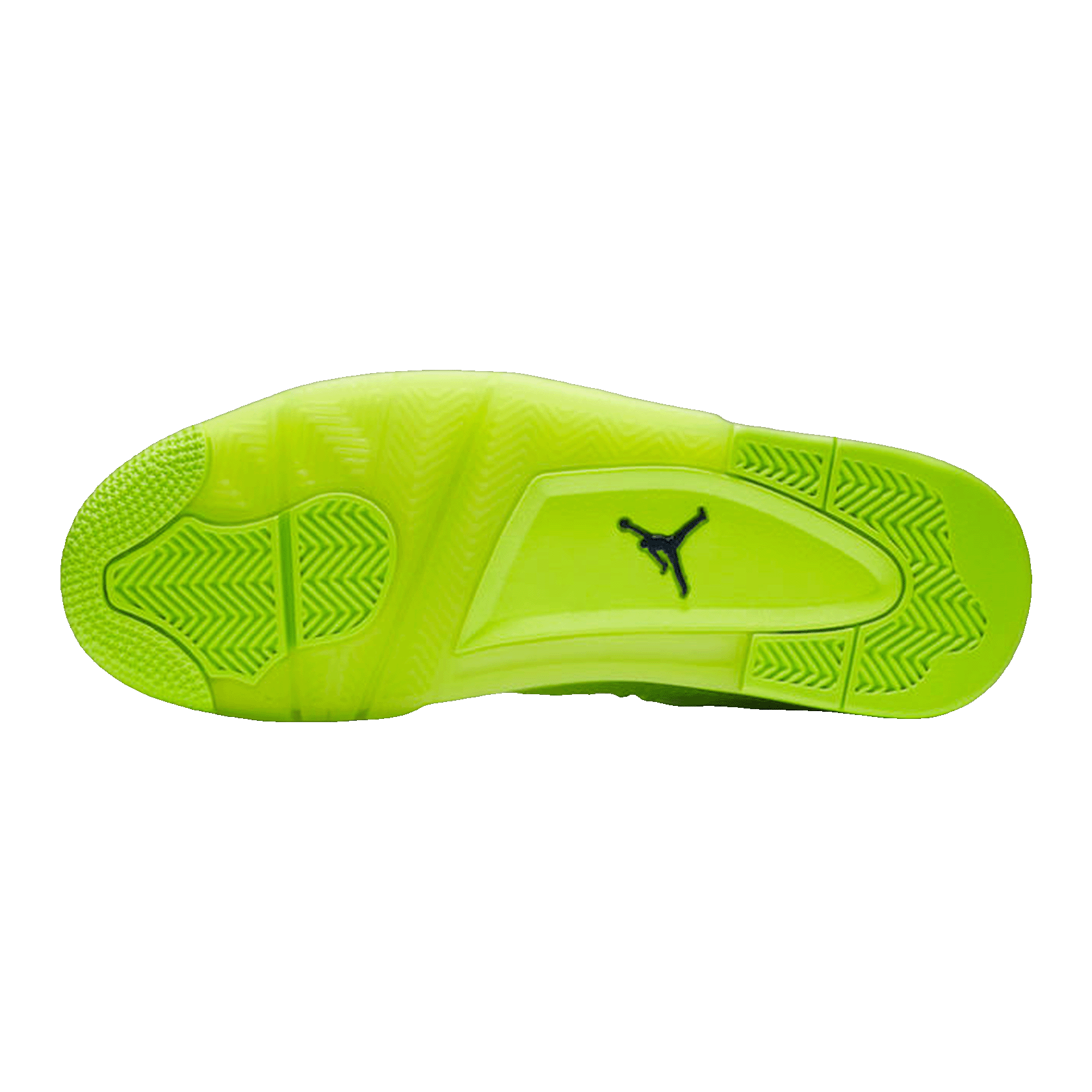 Nike Air Jordan 4 Retro Flyknit Volt Sohle