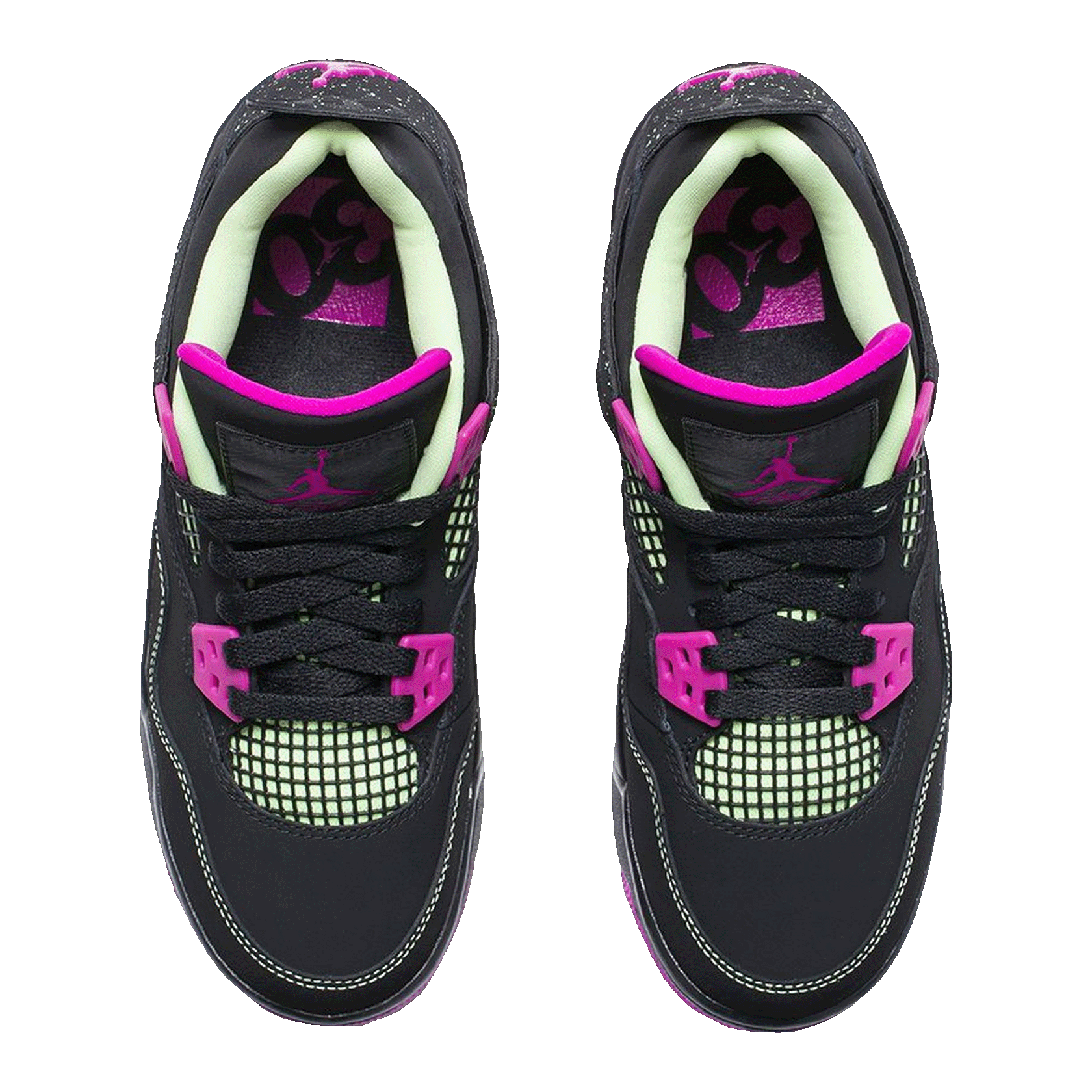 Nike Air Jordan 4 Retro Fuschia (GS) Oben