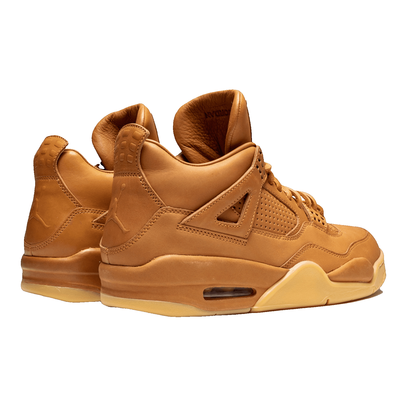 Nike Air Jordan 4 Retro Ginger Wheat Back