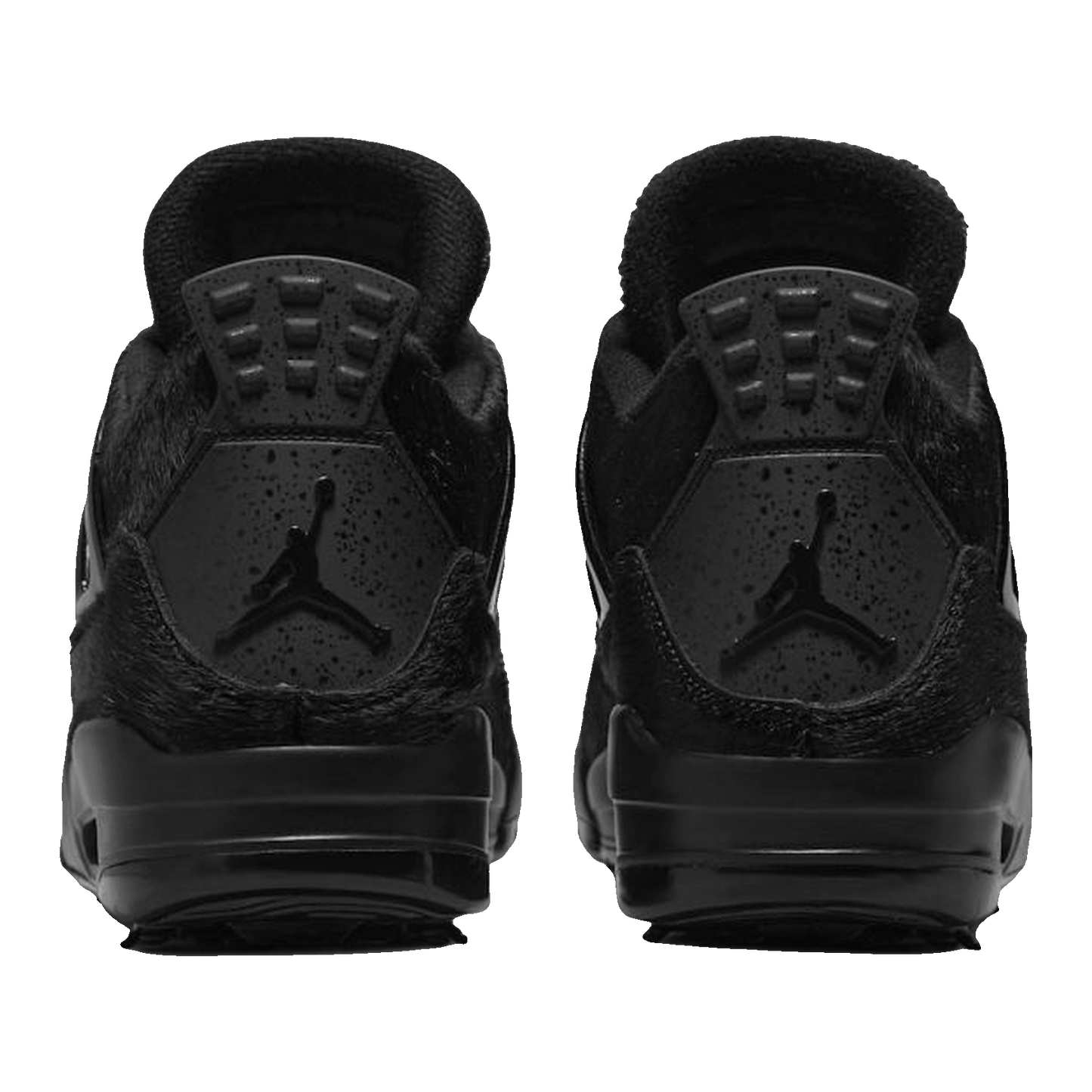 Nike Air Jordan 4 Retro Golf Black Cat Pony Hair Back