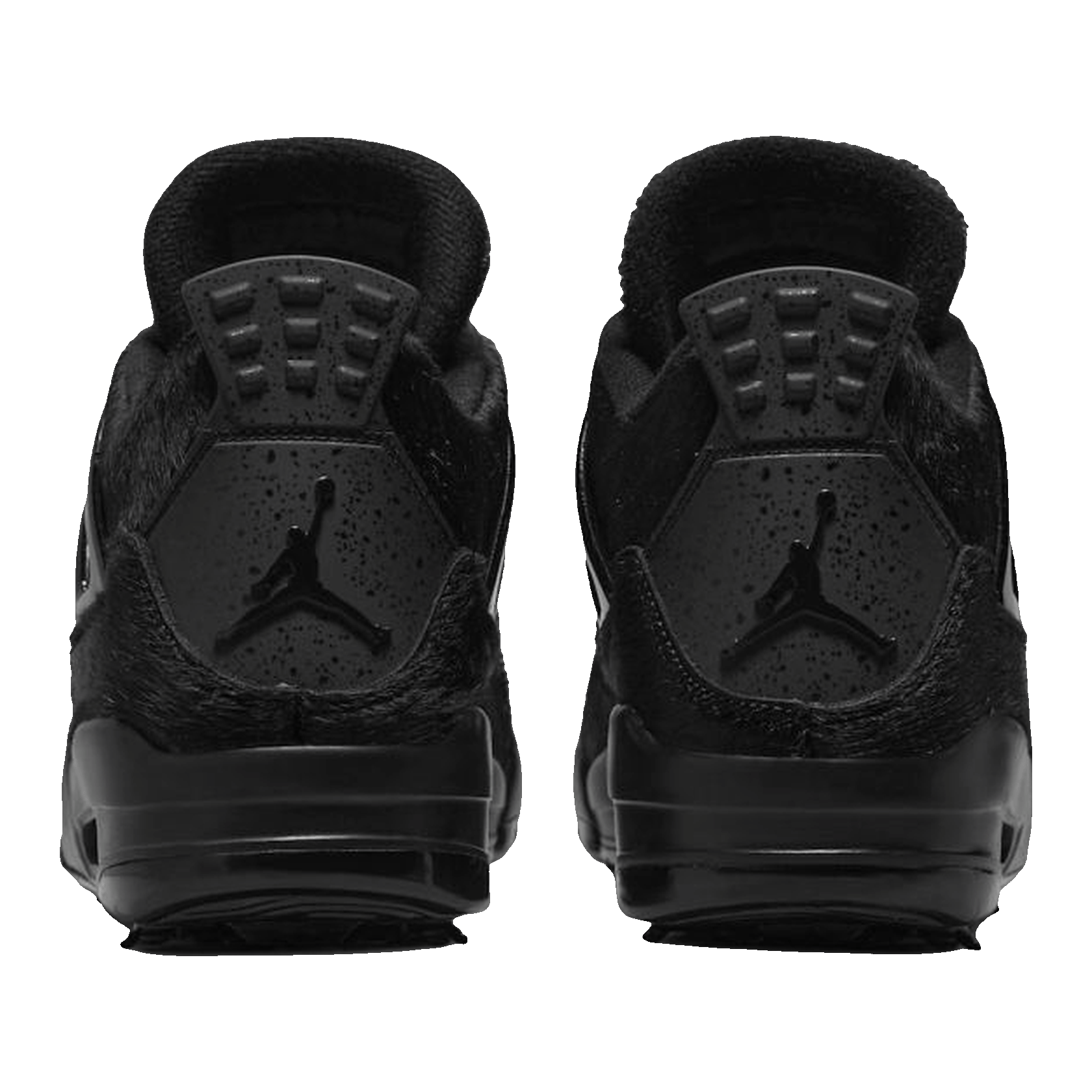 Nike Air Jordan 4 Retro Golf Black Cat Pony Hair Back