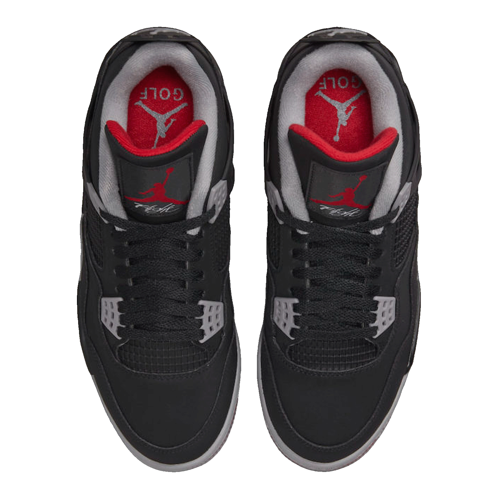 Nike Air Jordan 4 Retro Golf Bred Oben
