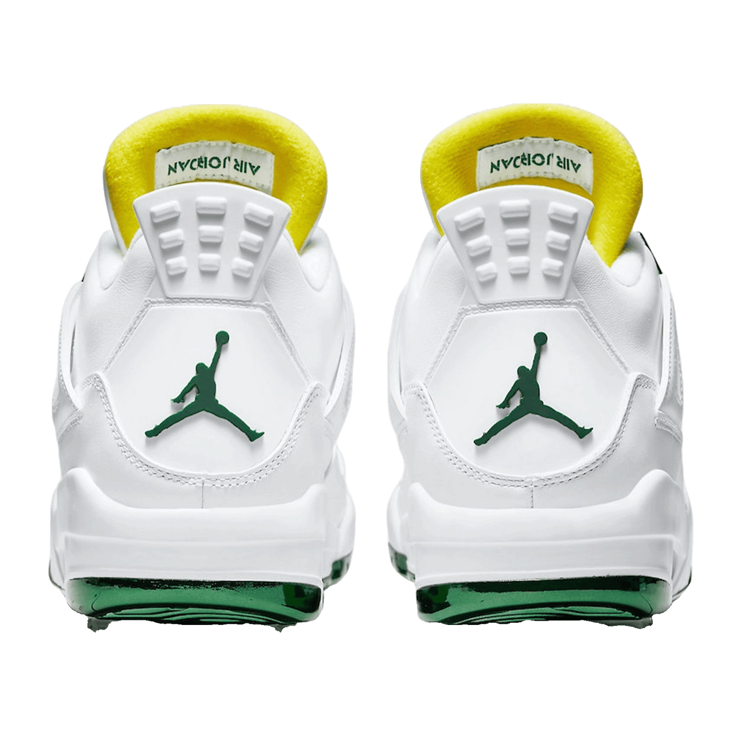 Nike Air Jordan 4 Retro Golf Metallic Green Back