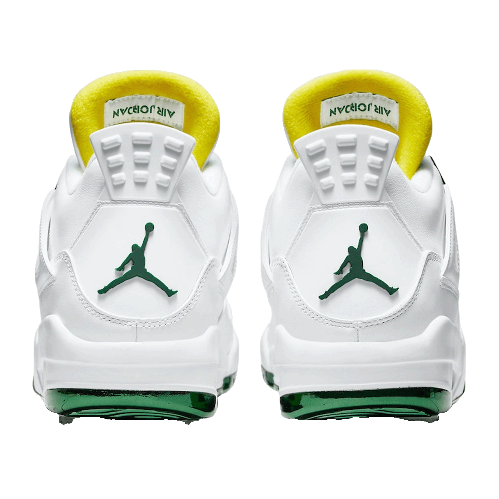 Nike Air Jordan 4 Retro Golf Metallic Green Back