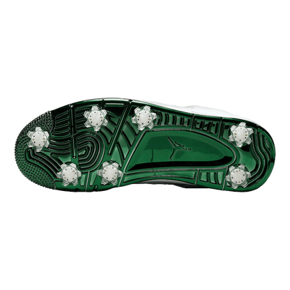Nike Air Jordan 4 Retro Golf Metallic Green Sohle