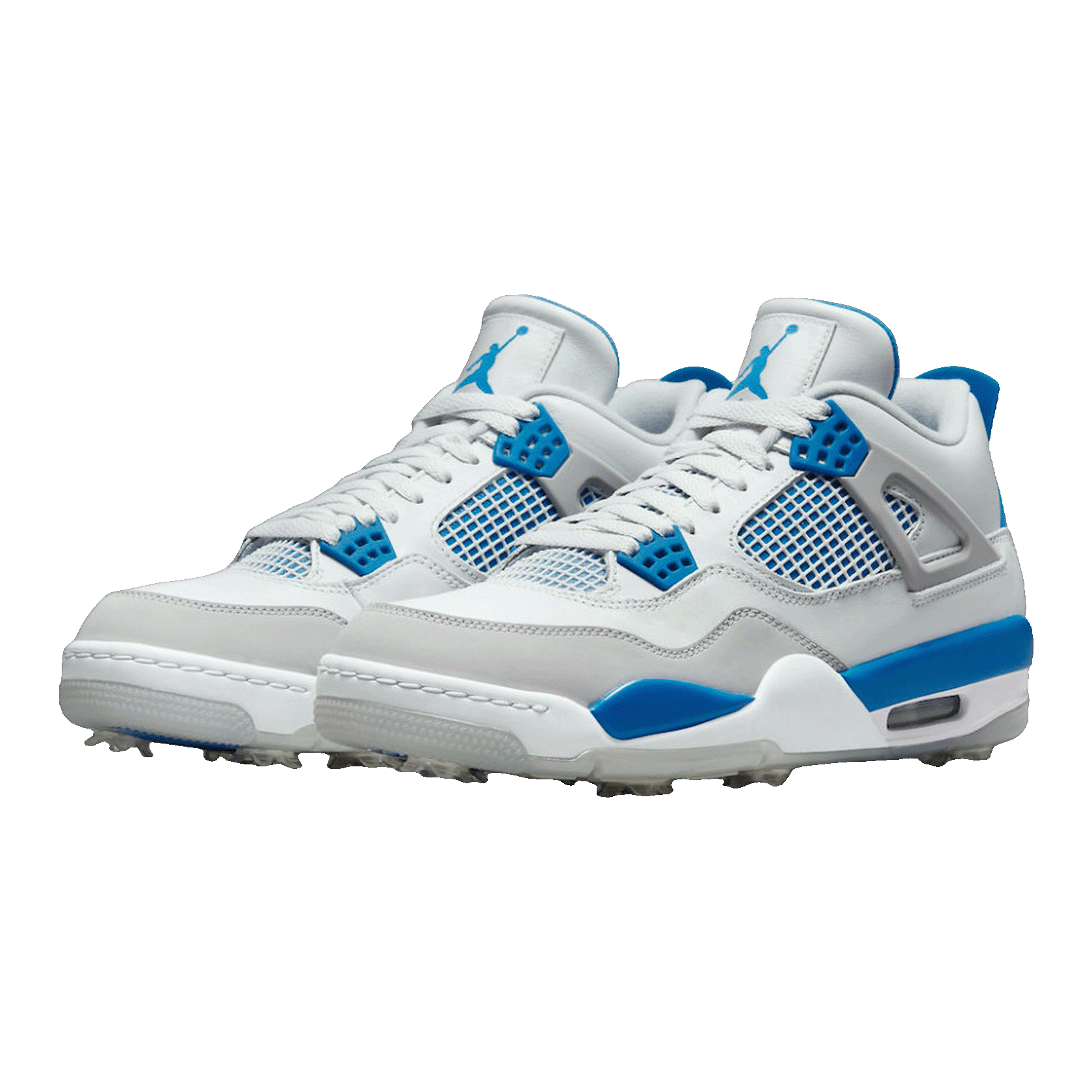 Nike Air Jordan 4 Retro Golf Military Blue Side