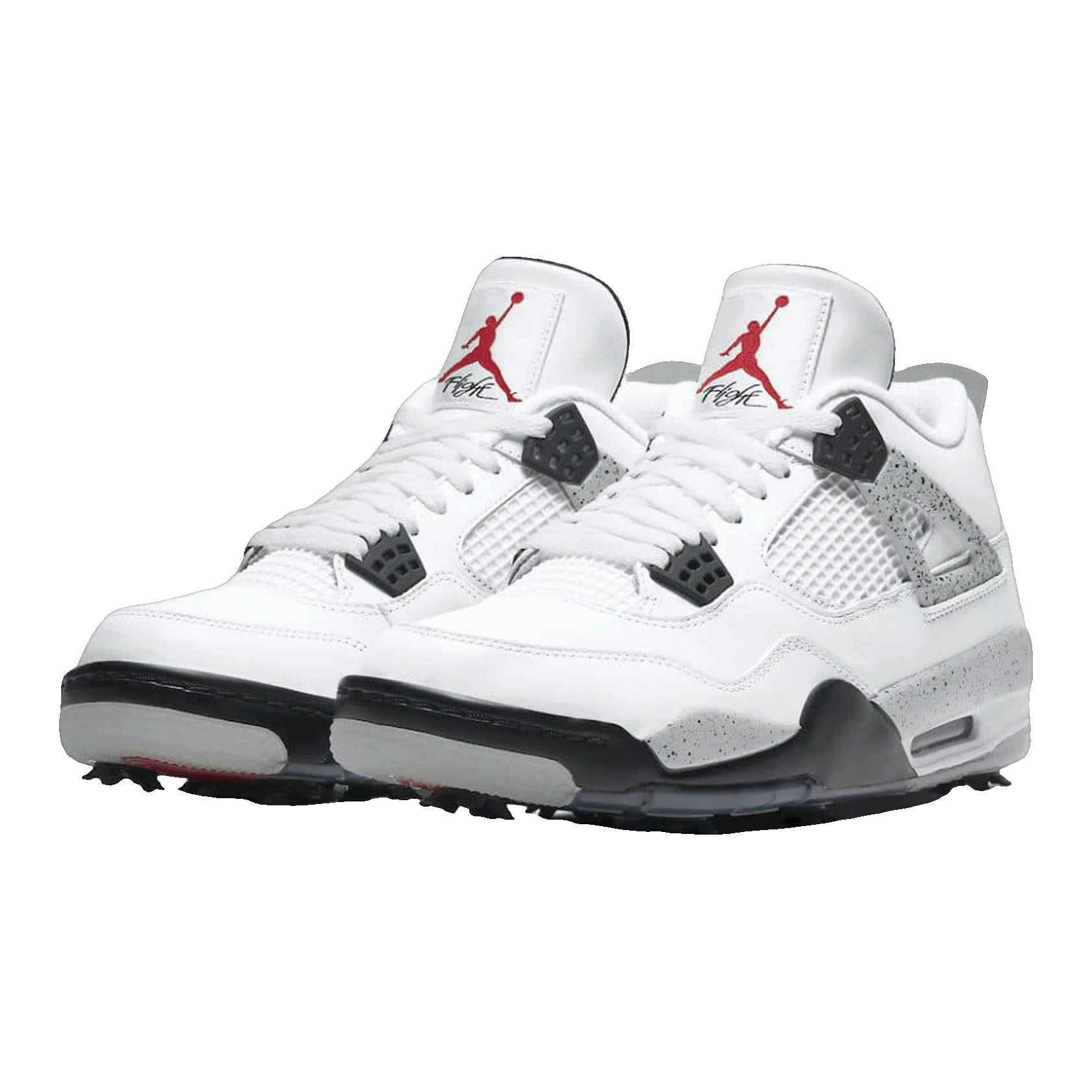 Nike Air Jordan 4 Retro Golf White Cement Side