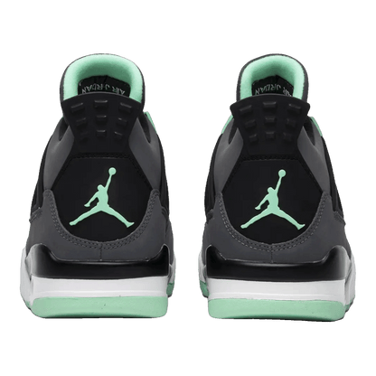 Nike Air Jordan 4 Retro Green Glow (GS) Back