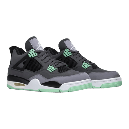 Nike Air Jordan 4 Retro Green Glow (GS) Side