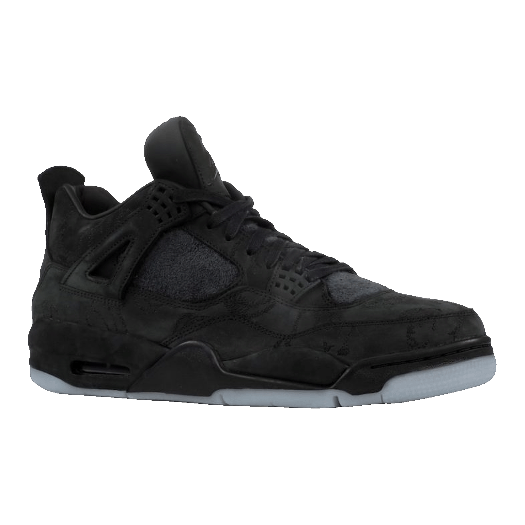 Nike Air Jordan 4 Retro Kaws Black Side