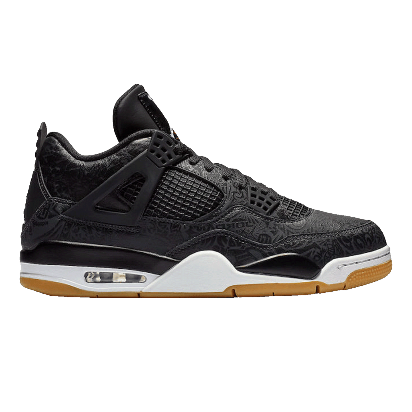 Nike Air Jordan 4 Retro Laser Black Gum