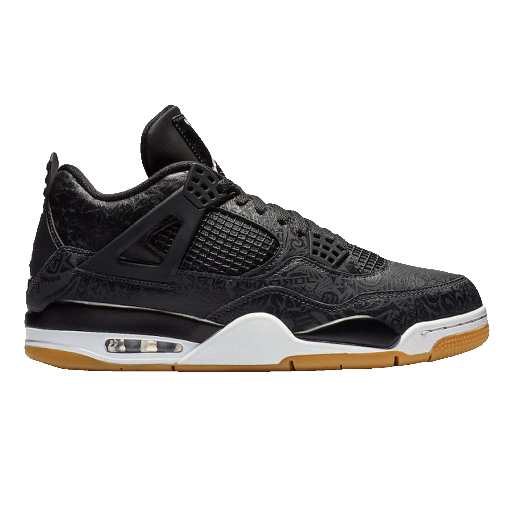 Nike Air Jordan 4 Retro Laser Black Gum