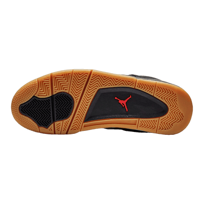 Nike Air Jordan 4 Retro Laser Black Gum Sohle