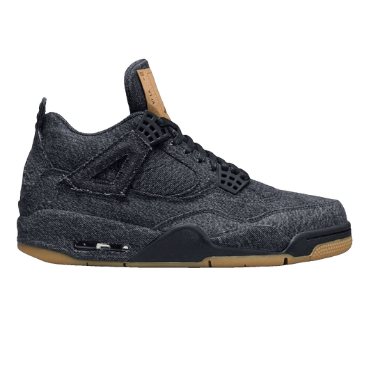 Nike Air Jordan 4 Retro Levi's Black (GS) (Blank Tag)