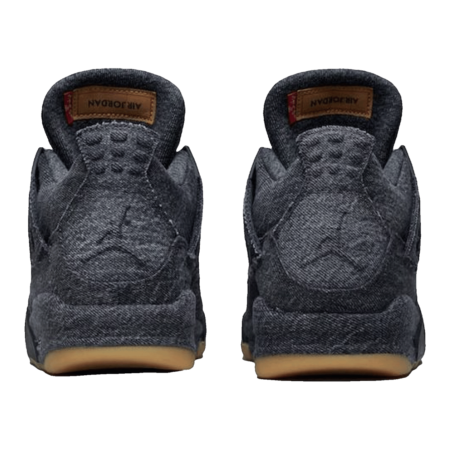 Nike Air Jordan 4 Retro Levi's Black (GS) (Blank Tag) Back