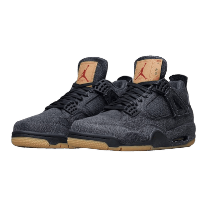 Nike Air Jordan 4 Retro Levi's Black (GS) (Blank Tag) Side