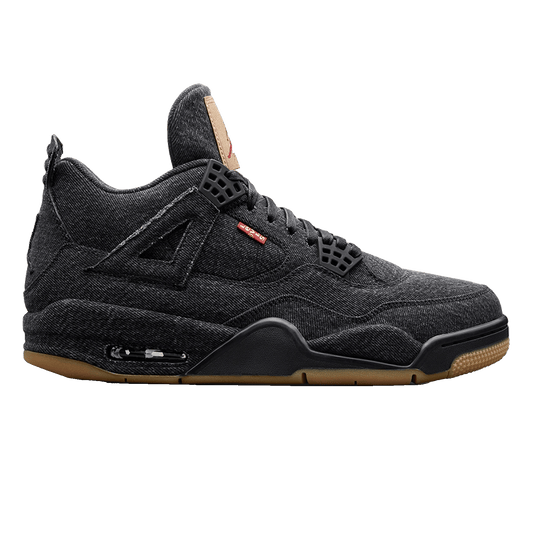 Nike Air Jordan 4 Retro Levi's Black (GS) (Levi's Tag)