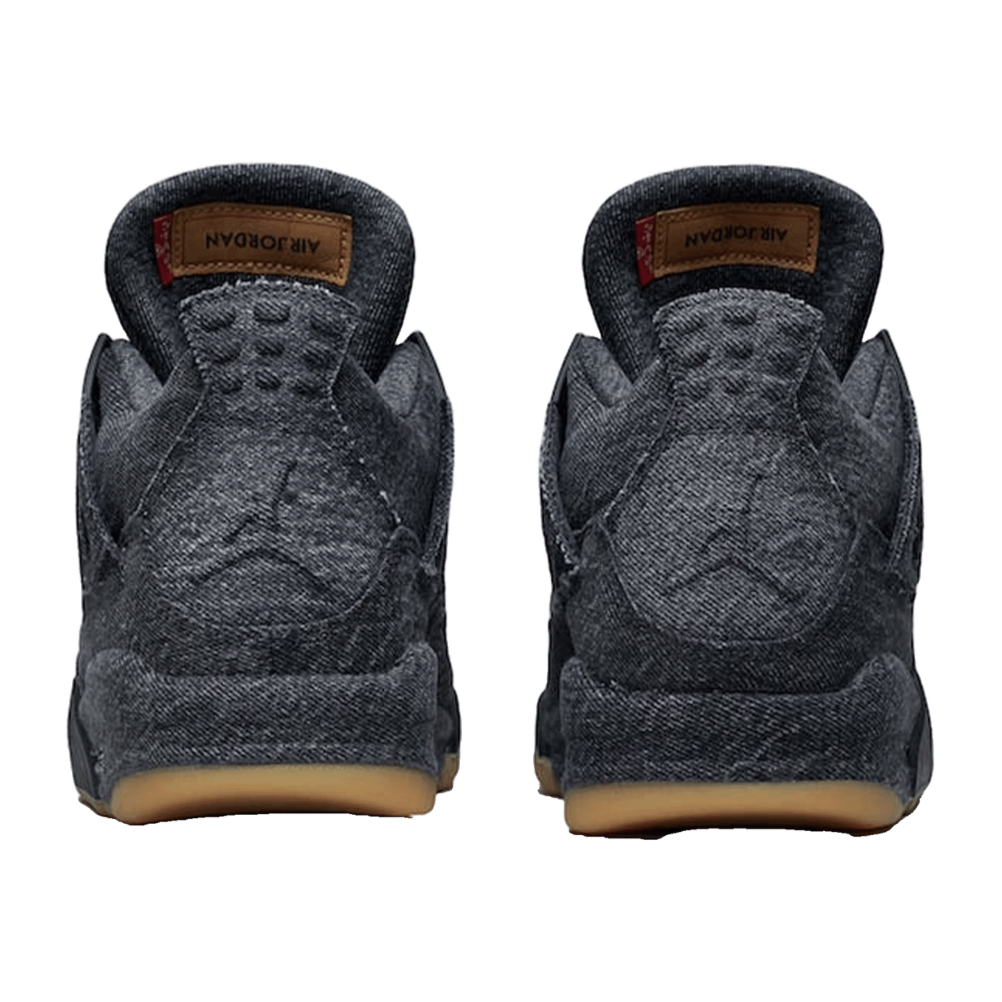 Nike Air Jordan 4 Retro Levi's Black (Levi's Tag) Back