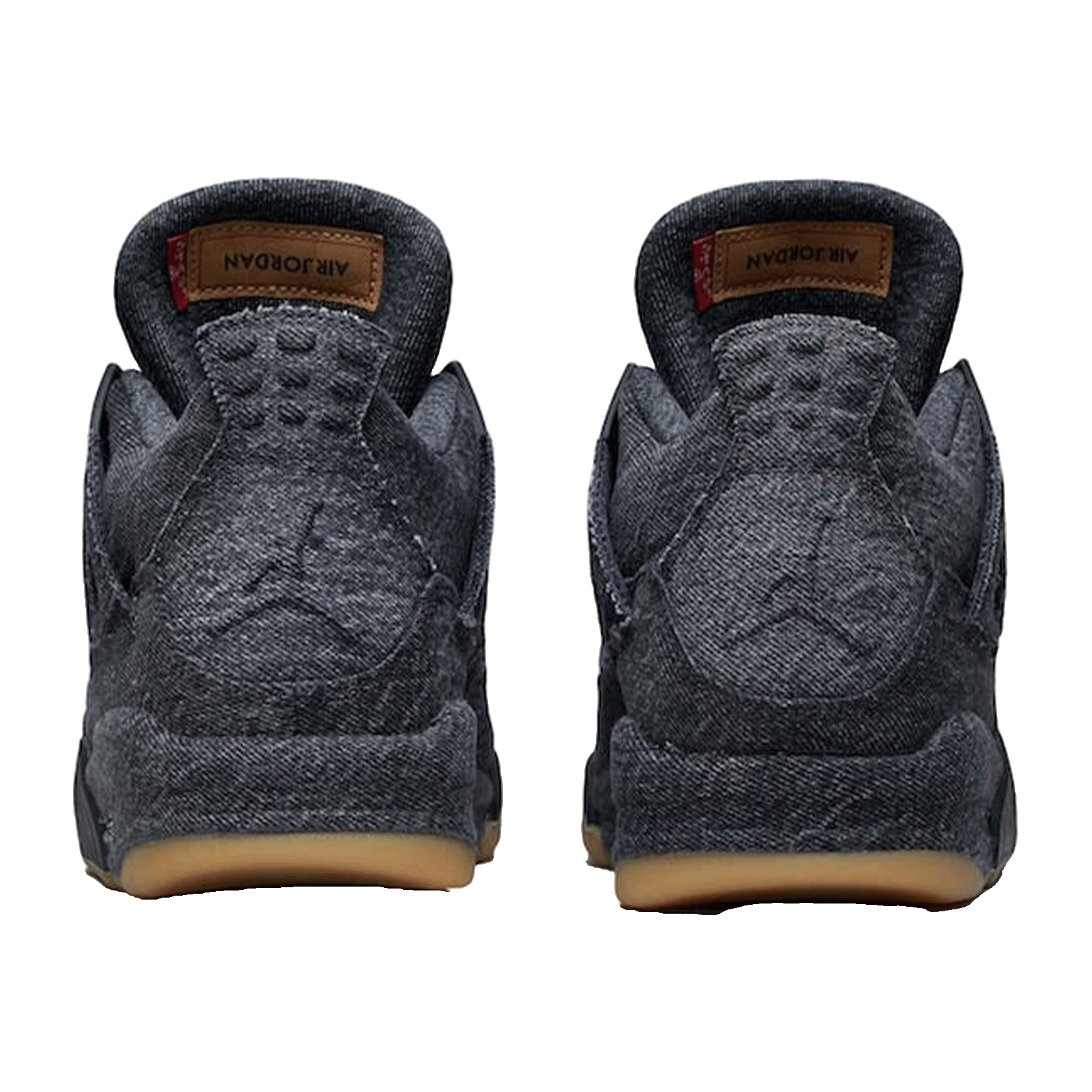 Nike Air Jordan 4 Retro Levi's Black (Levi's Tag) Back