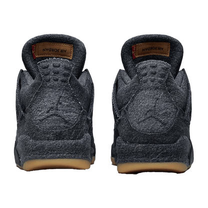 Nike Air Jordan 4 Retro Levi's Black (Levi's Tag) Back
