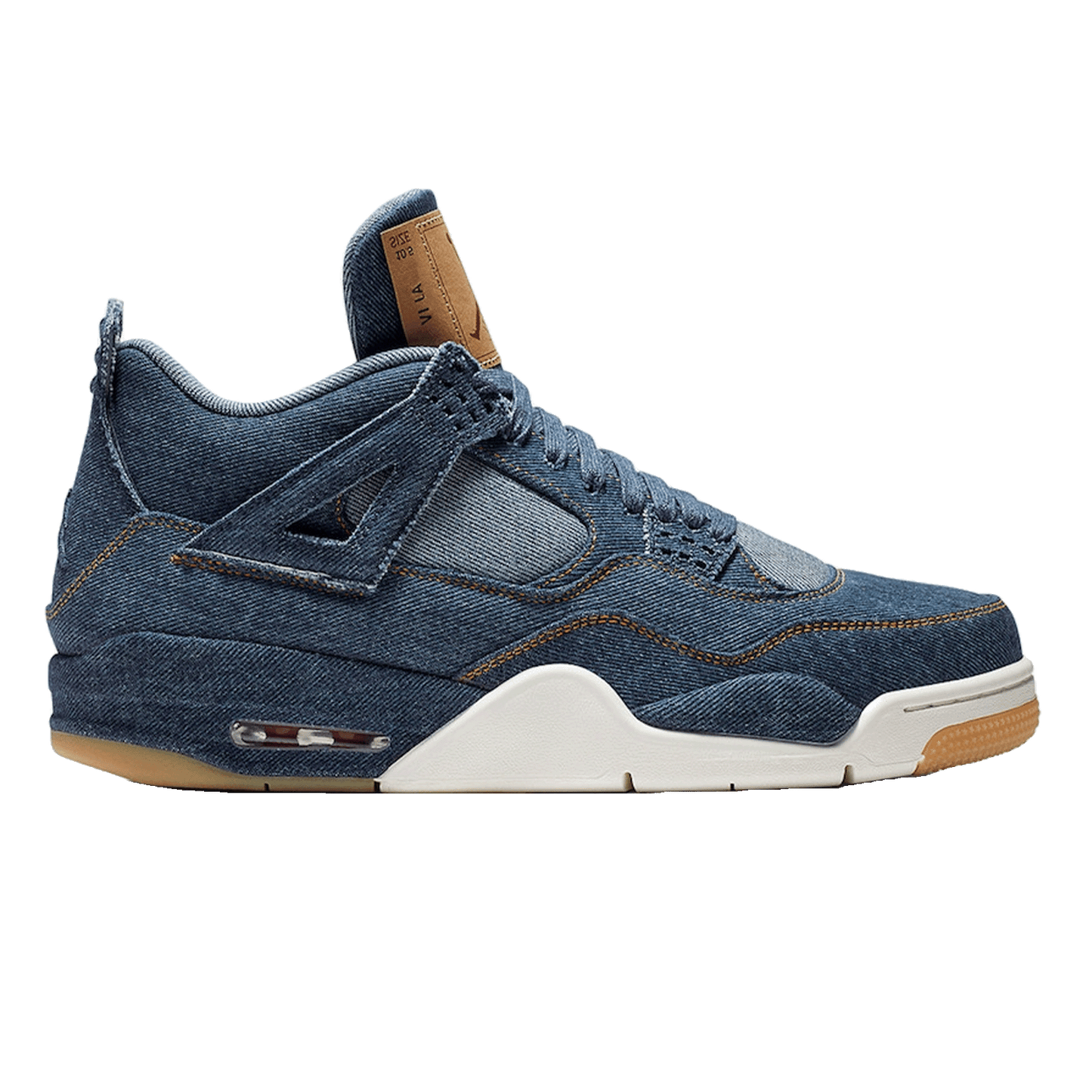 Nike Air Jordan 4 Retro Levi's Denim (Tag with Levi's Logo)